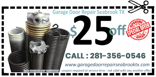 Garage Door Repair Seabrook TX Coupon